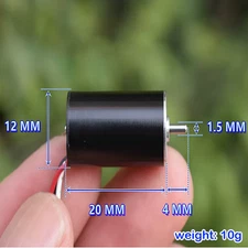 Mini 7.2 12Mm*20Mm Brushless Motor 6000Kv Bldc Model Dc 43600V Rpm Brush