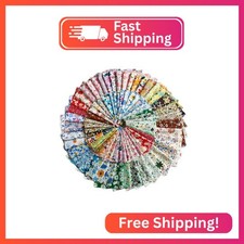 Charm Packs for Quilting 5 inch,Precut Fabric Squares 5''x5'' Quilting Cotton Fa