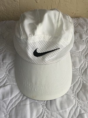 Nike Tailwind  Cap Hat Mesh White Black Swoosh