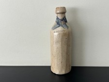 Antique Vintage - A. STEINMETZ - (AKRON, OHIO) - 12 Sided Stoneware Beer Bottle