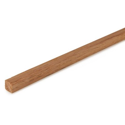 Cindoco Oak Dowel 3/8'' Square SINGLE PIECE