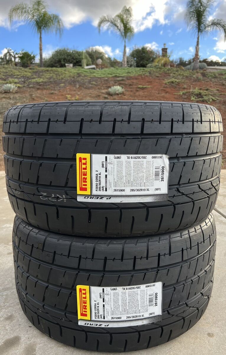 Set of TWO NEW 285/30ZR19 Pirelli P Zero PZero Corsa Set of TWO NEW 285/30ZR19 Pirelli P Zero PZero Corsa