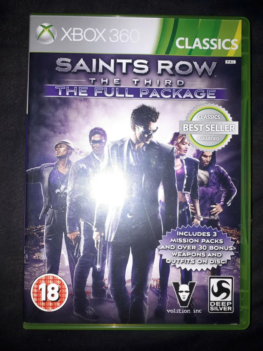 Xbox 360 saints row the third deals
