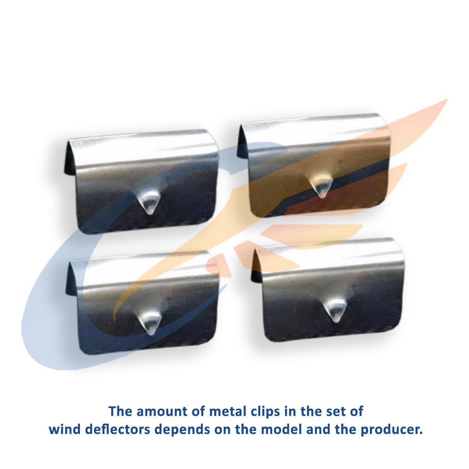 FORD FOCUS mk3 Saloon Hatchback 4/5D 2011up 4pc Wind Deflectors Heko