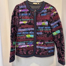 Giacca blazer trapuntata patchwork vintage anni 80 a scelta donna TG S - stile unico