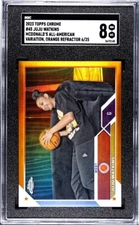 2023 Topps Chrome McDonald's All American Juju Watkins Variation Orange /25 SSP