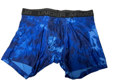 Under armour Boxers Mens 5XL BoxerJock O Series 6 Inch Blue Camouflage