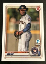 2020 Bowman Baseball First 1st Edition Prospect CRISTIAN JAVIER Astros #56