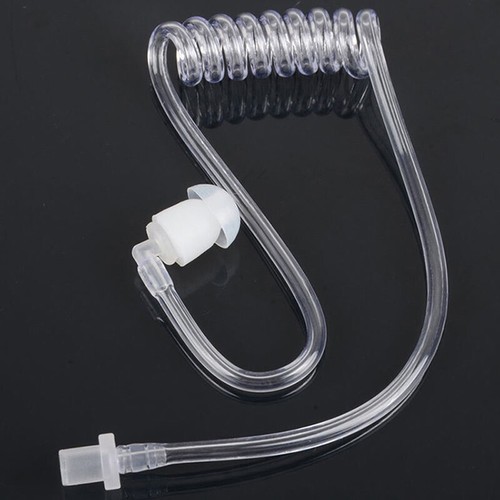 Surveillance Security Acoustic Tube Ear Bud For Walkie Talkie Earphone Earpi _tm - Photo 2/4
