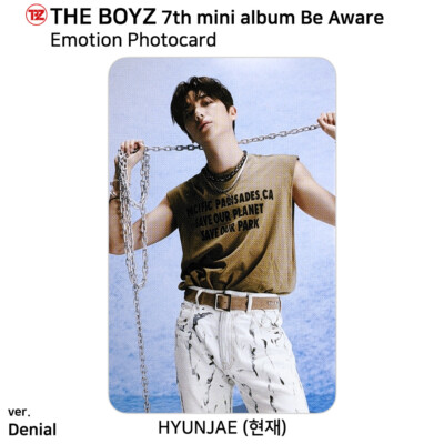 The Boyz 7th Mini Album Be Aware Photocard Photo A4 Poster Hyunjae