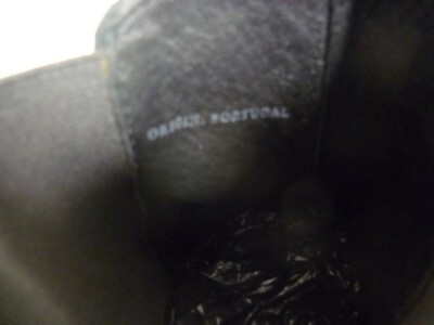ALLSAINTS BLACK TRIST DISTRESSED LEATHER CHELSEA BOOT EU 41  display picture 1
