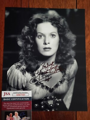 MAUREEN O'HARA SIGNED AUTOGRAPHED 8X10 PHOTO JSA COA JAMES SPENCE FOR JACK