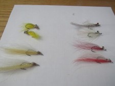 8 Deep Diving Clouser Minnows in Sz4-6 Yellow Crazy Charlies in Sz4- 14 in all