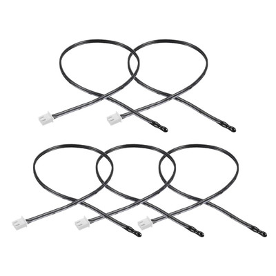 Rebower NTC Thermistor Probe 10K 1.3Ft Waterproof Epoxy Temp Sensor Probe, [For 