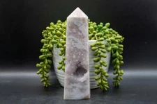 Pink Amethyst Tower 7"