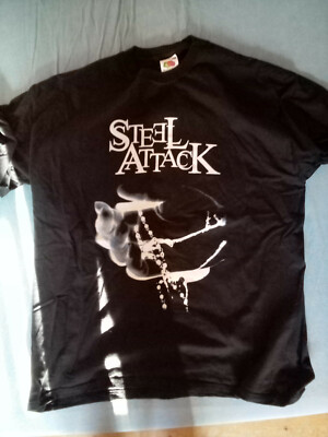 STEEL ATTACK - T-Shirt in XL - sehr guter Zustand / Gratisversand