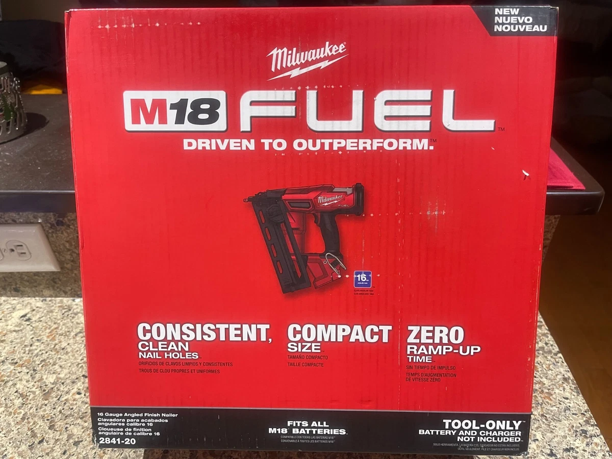 Milwaukee finish nailer gen 2 clearance