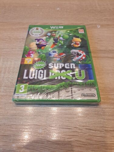 New Super Luigi. U Nintendo Wii U Pal Neu Sealed  - Foto 1 di 6