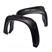 Fit For 02-08 Ram 1500 03-09 Ram 2500 3500 Pocket Bolt Rivet Fender Flares 4pcs