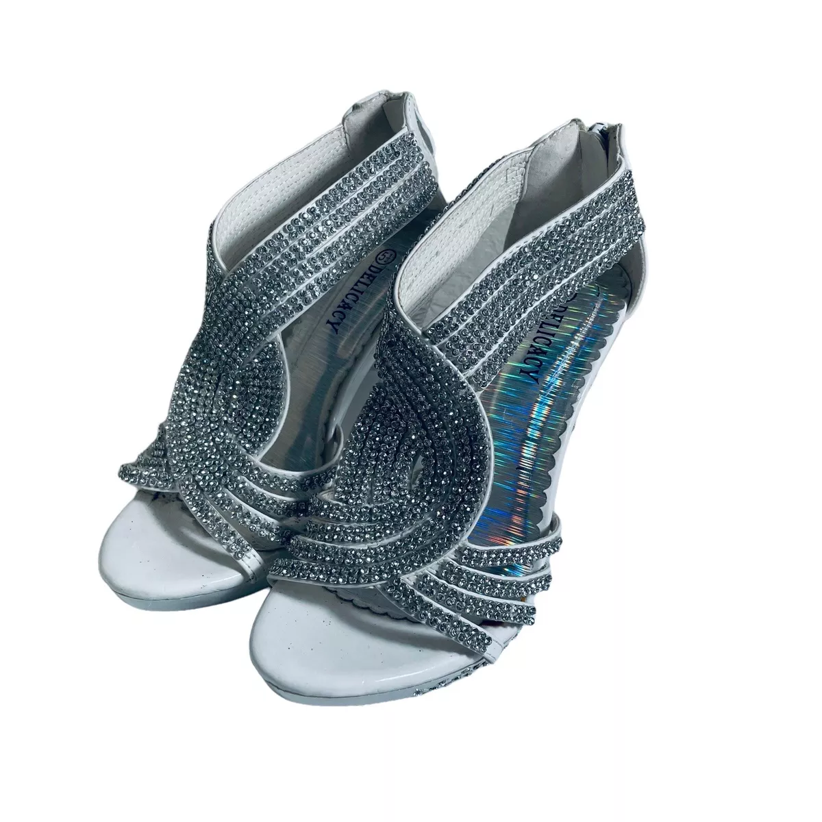 Delicacy rhinestone deals shoes