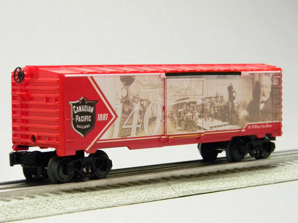 LIONEL CANADIAN PACIFIC 140TH ANNIVERSARY MUSA BOXCAR O GAUGE train 2138030 NEW - Image 2 of 4
