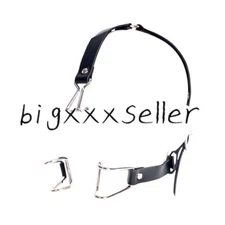 Slaver Open Mouth Gag Harness Oral Fixation Restraint Couple   Bandage