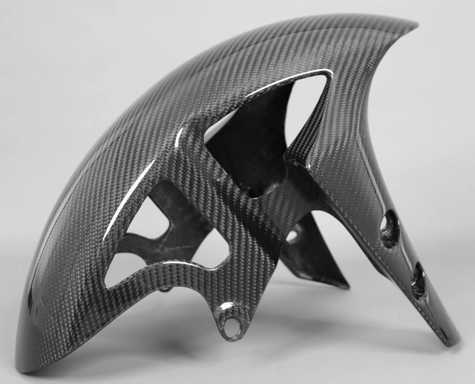 Guardabarros delantero Yamaha R1 (09-22) R6 (17-20) FZ-10, MT-10 (17-22) 100% fibra de carbono Foto 2 de 3
