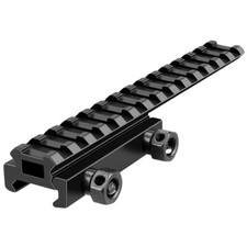 20mm to 20mm Riser Mount Picatinny Rail Scope Extension Riser Base Mount