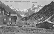 A122 Germany Allgaeuer Alpen Spielmannsau bei Oberstdorf Mountain postcard