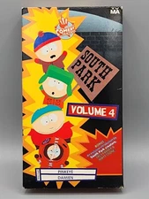 South Park Vol 4 VHS 1998 Pinkeye/Damien Cartman Stan Kyle Kenny
