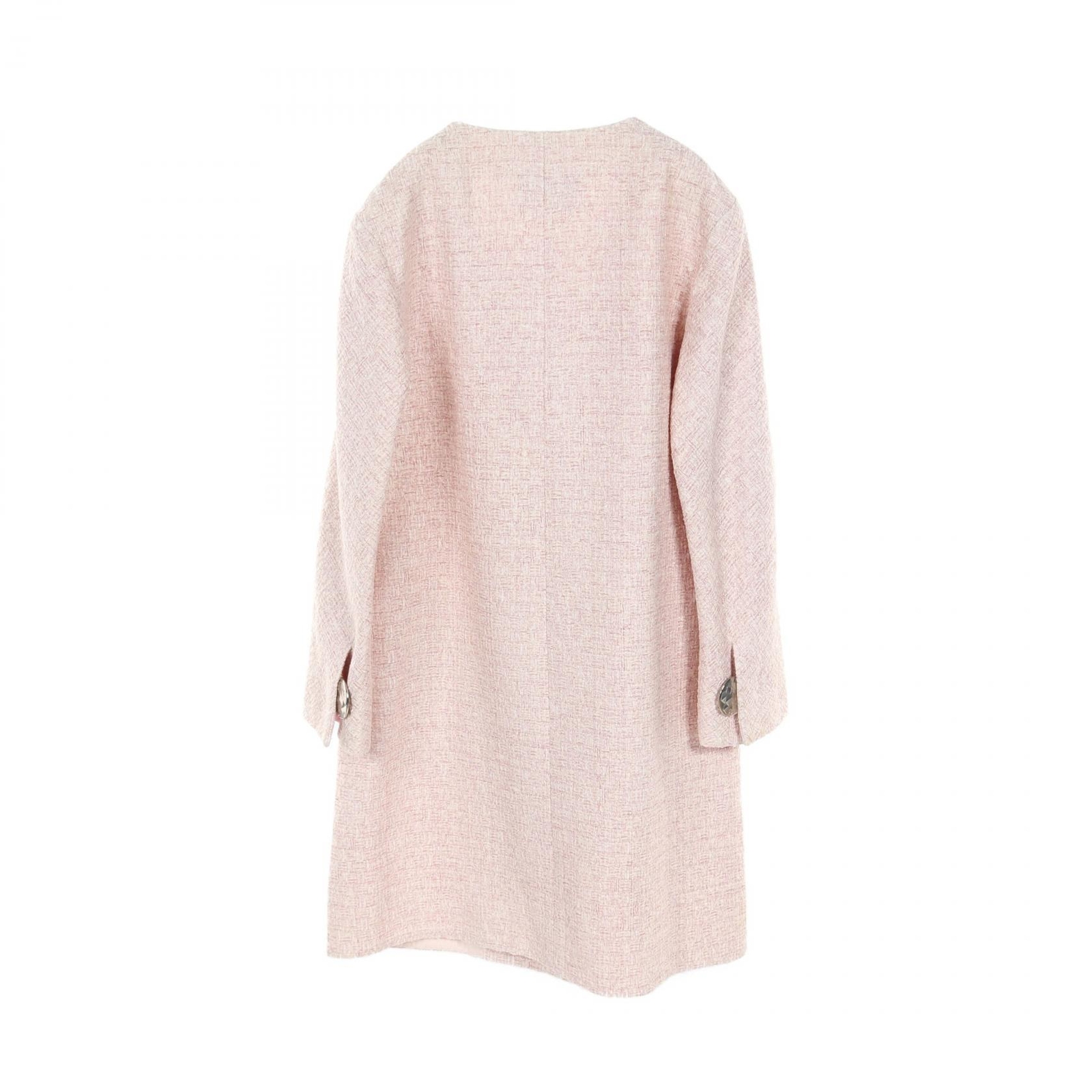 ALTRA Cappotto CHANEL CC P53536V40098 seta poliestere rosa usato donn Coc