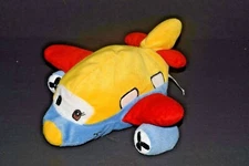 Cute HighReach Learning 2010 Plush 11" Jet Airplane Soft Squishy Puppet