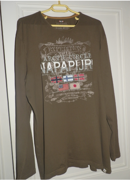 T-shirt Napapijri Montepiana Homme : style outdoor et confort en coton responsable