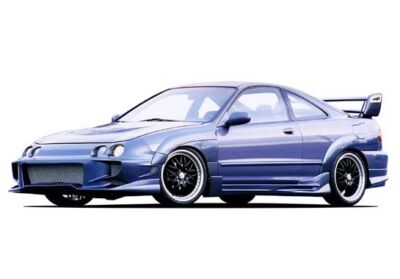 AGGRESSOR TYP II KIT w/7PC EXTREME FLARES FOR 1994-1997 Acura Integra 2dr