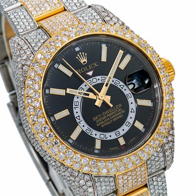 ROLEX SKY DWELLER WATCH 326933 TWO TONE 