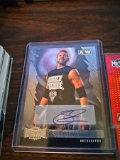 Christian Cage 2022 AEW Skybox Metal Universe Auto +90/150 Base Set & 14 Inserts