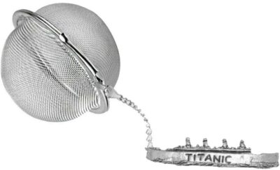 ppt21 Titanic 2 Zoll Tee Kugel Mesh Infuser Edelstahl Kugel Sieb 