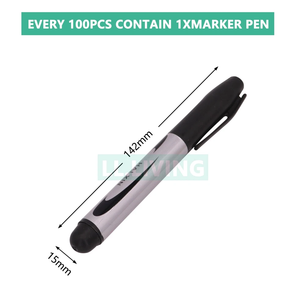 Plant Labels Flexible PVC Plastic Garden Tag Nursey Seeding Marker Pen Bulk Sale - image 4 of 4