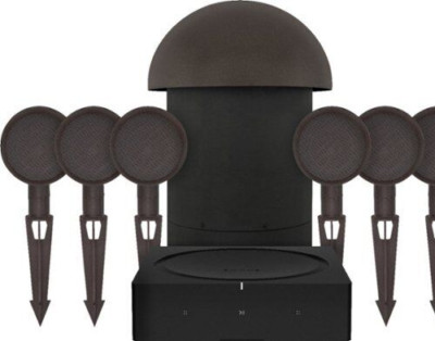 Sonance- MAG Series 6.1-Ch. Outdoor Streaming Sound System Powered by Sonos READ