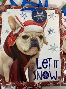french bulldog gift bag