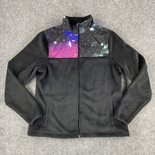 Fila Sport Womens Jacket Full Zip Black Size Medium