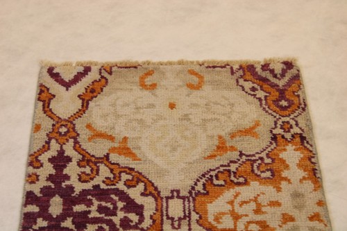 2'0" x 3'0" ft. Kashmir Ocean Breeze Hand Knotted Traditional Wool Rug - Picture 3 of 9