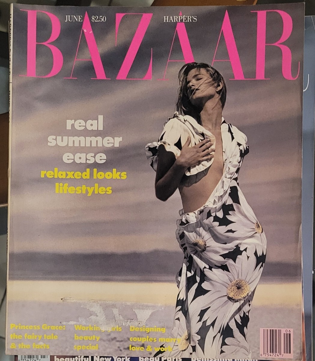 Harper's Bazaar Magazine 1989 12-Issue Complete Set--Pre