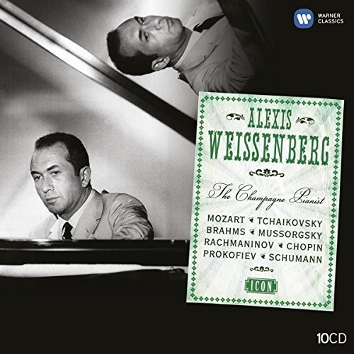 クラシック Alexis Weissenberg The Champagne 10CD Alexis Weissenberg The Champagne Pianist EMI ICON 10 CD set