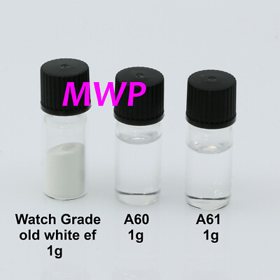 SWISS Luminova - luminous powder - Leuchtmasse - Leuchtpigment Uhren Zeiger #OW