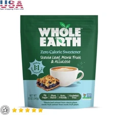 Keto Sugar Alternative Stevia Monk Fruit Allulose Blend Zero Calorie Sweetener