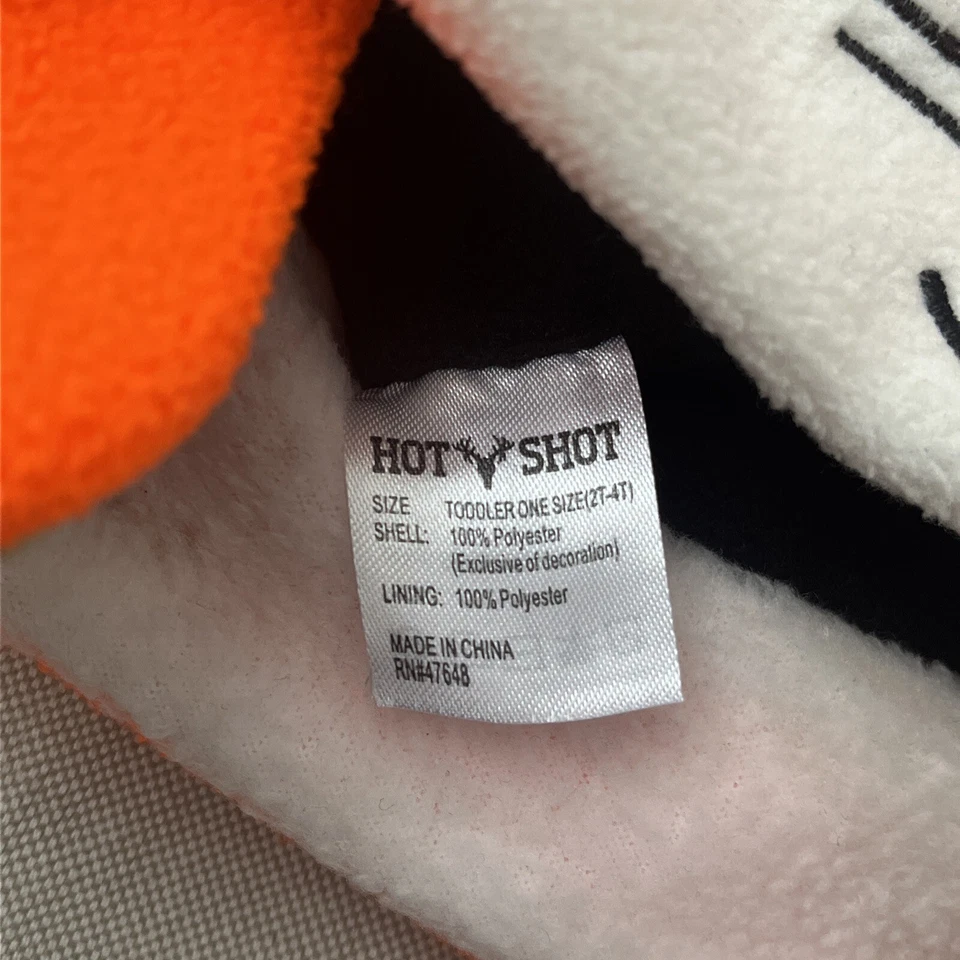 Fox Realtree Snow Camo Hat, Toddler Baby Girl or Boy - Изображение 3 из 4