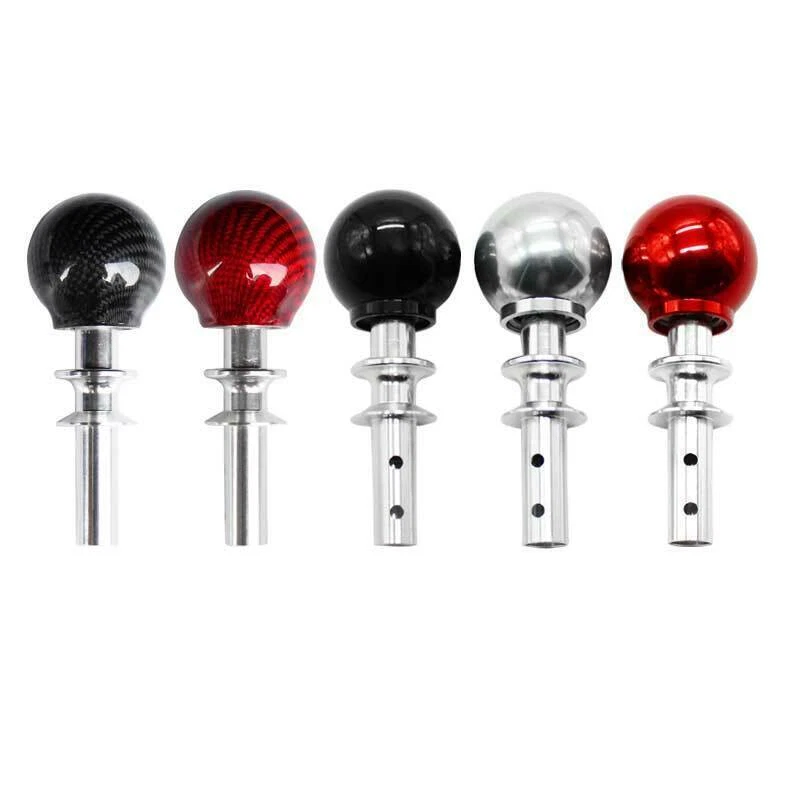 Aleación de aluminio perilla de cambio de marchas palanca de cambios moldura para Mustang Shelby 15-22 Foto 2 de 4