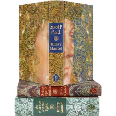 Wolf Hall Trilogie von Hilary Mantel (3 Bände) - Folio Society - Neu
