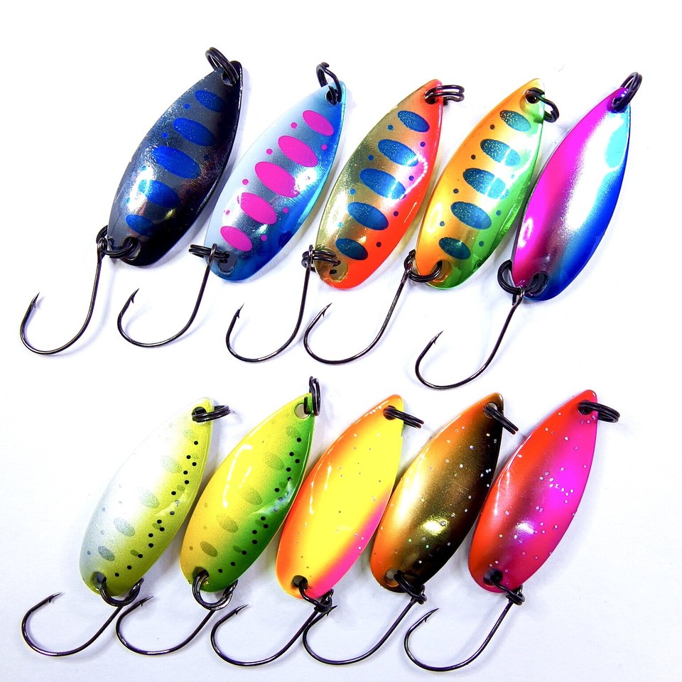 FOREST MIU Native Series Trout Spoons - 2.8g Freshwater Fishing